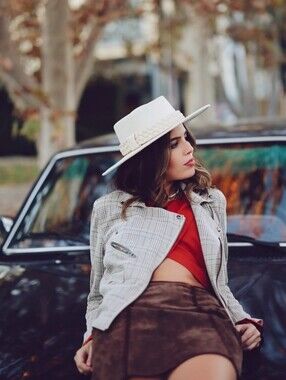 *ASN Melrose - Vegan Suede Hat